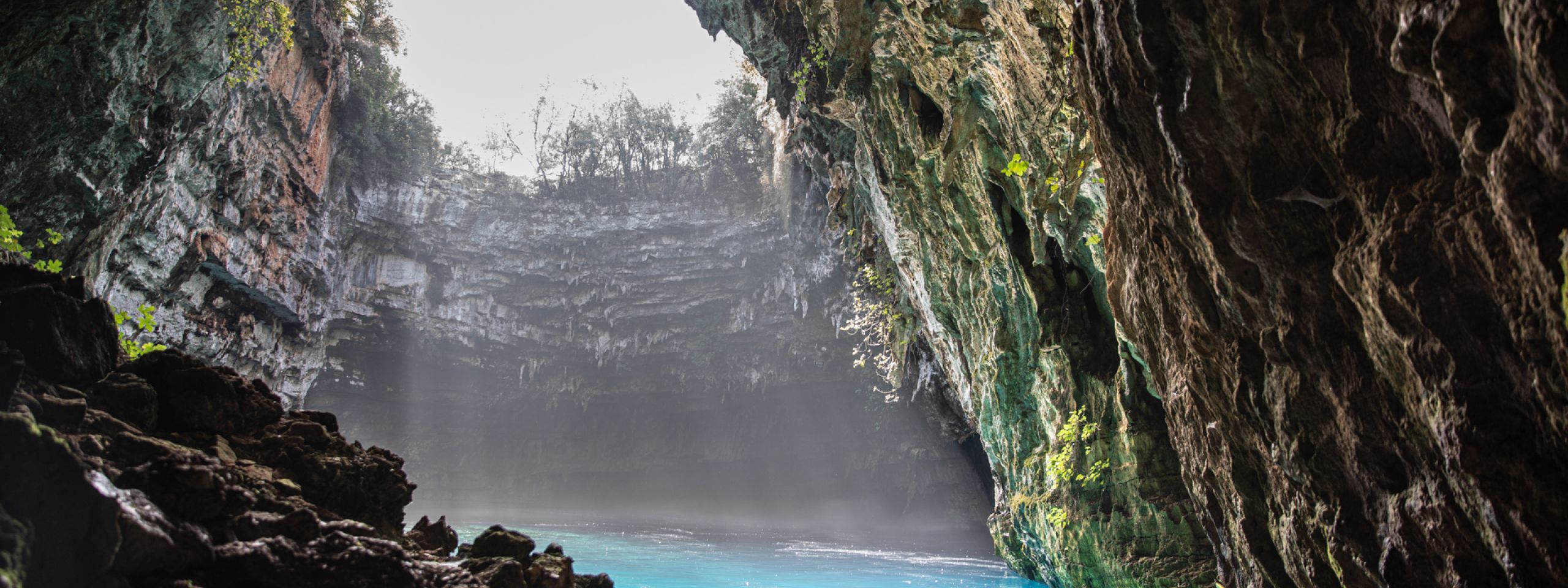 Melissani Lake-cave